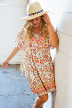 Load image into Gallery viewer, Boho Paisley Print Woven Pocketed Dress