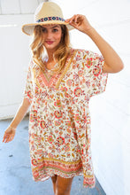 Load image into Gallery viewer, Boho Paisley Print Woven Pocketed Dress