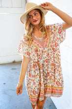 Load image into Gallery viewer, Boho Paisley Print Woven Pocketed Dress