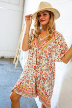 Load image into Gallery viewer, Boho Paisley Print Woven Pocketed Dress