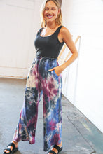 Load image into Gallery viewer, Two Fer Tie Dye Pocketed Long Leg Sleeveless Romper