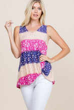 Load image into Gallery viewer, Twisted Love Tank in Purple