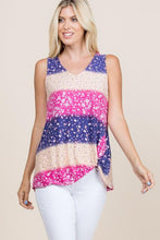 Load image into Gallery viewer, Twisted Love Tank in Purple