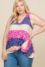 Load image into Gallery viewer, Twisted Love Tank in Purple