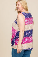 Load image into Gallery viewer, Twisted Love Tank in Purple