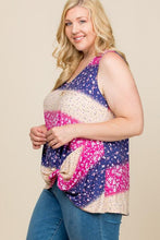 Load image into Gallery viewer, Twisted Love Tank in Purple