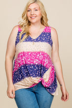 Load image into Gallery viewer, Twisted Love Tank in Purple