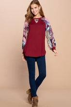 Load image into Gallery viewer, Perfect in Patchwork Top