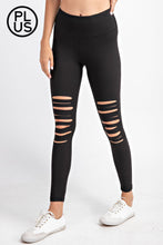 Load image into Gallery viewer, My Laser Cut Leggings in Black