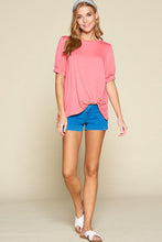 Load image into Gallery viewer, Cute in Coral Twist Top