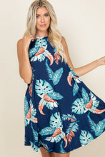 Load image into Gallery viewer, A Tropical Breeze Swing Dress