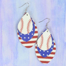 Load image into Gallery viewer, Take Me Out To The Ball Game Earrings