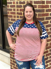 Load image into Gallery viewer, Stars & Stripes Forever Top