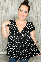 Load image into Gallery viewer, Black Spotted Leopard Sleeveless Soft Knit Top