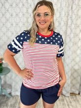Load image into Gallery viewer, Stars & Stripes Forever Top