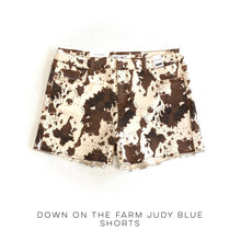 Load image into Gallery viewer, Down On The Farm Judy Blue Shorts