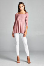 Load image into Gallery viewer, Double Crossed Top in Mauve