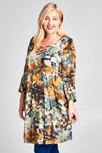 Load image into Gallery viewer, An Autumn Breeze Tunic Dress