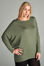 Load image into Gallery viewer, Bold Moves Dolman Top in Olive