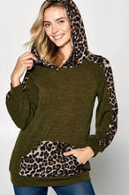 Load image into Gallery viewer, Fierce in Olive Hoodie