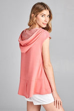 Load image into Gallery viewer, Around the Campfire Hoodie in Coral