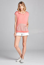 Load image into Gallery viewer, Around the Campfire Hoodie in Coral
