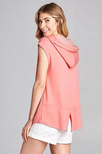 Load image into Gallery viewer, Around the Campfire Hoodie in Coral