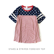 Load image into Gallery viewer, Stars & Stripes Forever Top