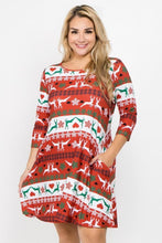 Load image into Gallery viewer, Jingle All the Way Dress