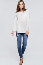 Load image into Gallery viewer, Subtle in Stripes Top