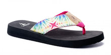 Load image into Gallery viewer, My Bahama Mama Tie Dye Flip Flops
