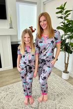 Load image into Gallery viewer, PREORDER: Matching Short Sleeve Pajamas in Assorted Prints