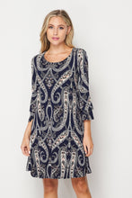 Load image into Gallery viewer, Soar Beyond Paisley Dress