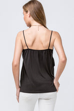 Load image into Gallery viewer, A Ruffle of Fun Tank in Black