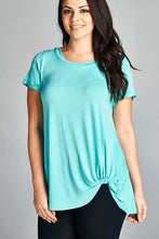 Load image into Gallery viewer, Made For Mint Knot Top