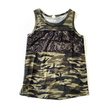 Load image into Gallery viewer, The Camo Bling Tank