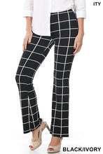 Load image into Gallery viewer, Through the Windowpane Plaid Pants