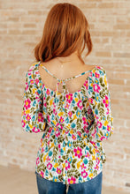 Load image into Gallery viewer, It's a Kind of Magic Floral Peplum