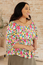 Load image into Gallery viewer, It's a Kind of Magic Floral Peplum