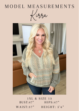Load image into Gallery viewer, Lizzy Cap Sleeve Top in Ombre Rainbow