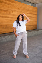 Load image into Gallery viewer, All In Gray Snake Print Joggers