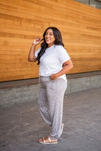 Load image into Gallery viewer, All In Gray Snake Print Joggers