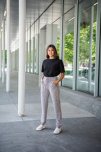 Load image into Gallery viewer, All In Gray Snake Print Joggers