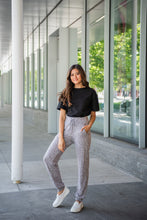 Load image into Gallery viewer, All In Gray Snake Print Joggers