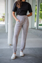 Load image into Gallery viewer, All In Gray Snake Print Joggers