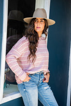 Load image into Gallery viewer, Getting Cozy Chenille Sweater- Pink