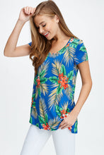 Load image into Gallery viewer, Blue Tropics Tops