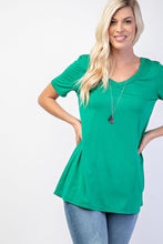 Load image into Gallery viewer, Basic Beauty V-Neck Top