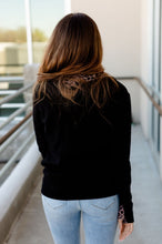 Load image into Gallery viewer, Fiercely Feline Ampersand Half Zip Hoodie