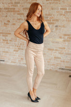 Load image into Gallery viewer, Magic Ankle Crop Skinny Pants in Khaki